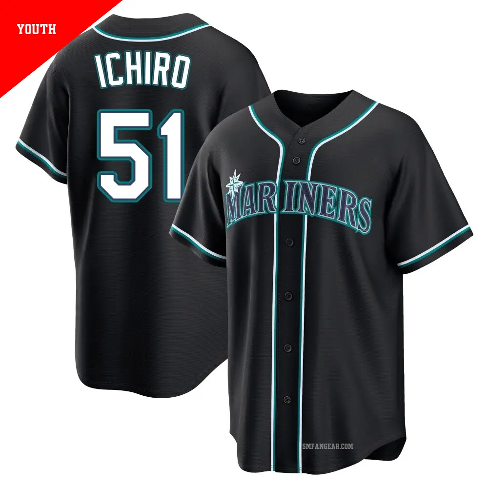 Men's #51 Ichiro Suzuki Seattle Mariners Cream Elite Alternate Jersey